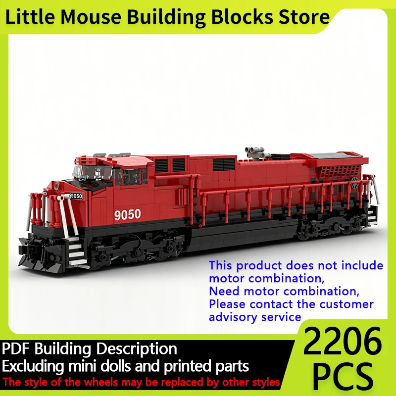 City Car Model MOC Building Bricks C44-9W Freight Locomotive Modular Technology Gifts Holiday Assemble Children Toys Suit
City Car Model MOC Building Bricks C44-9W Freight Locomotive Modular Technology Gifts Holiday Assemble Children Toys Suit