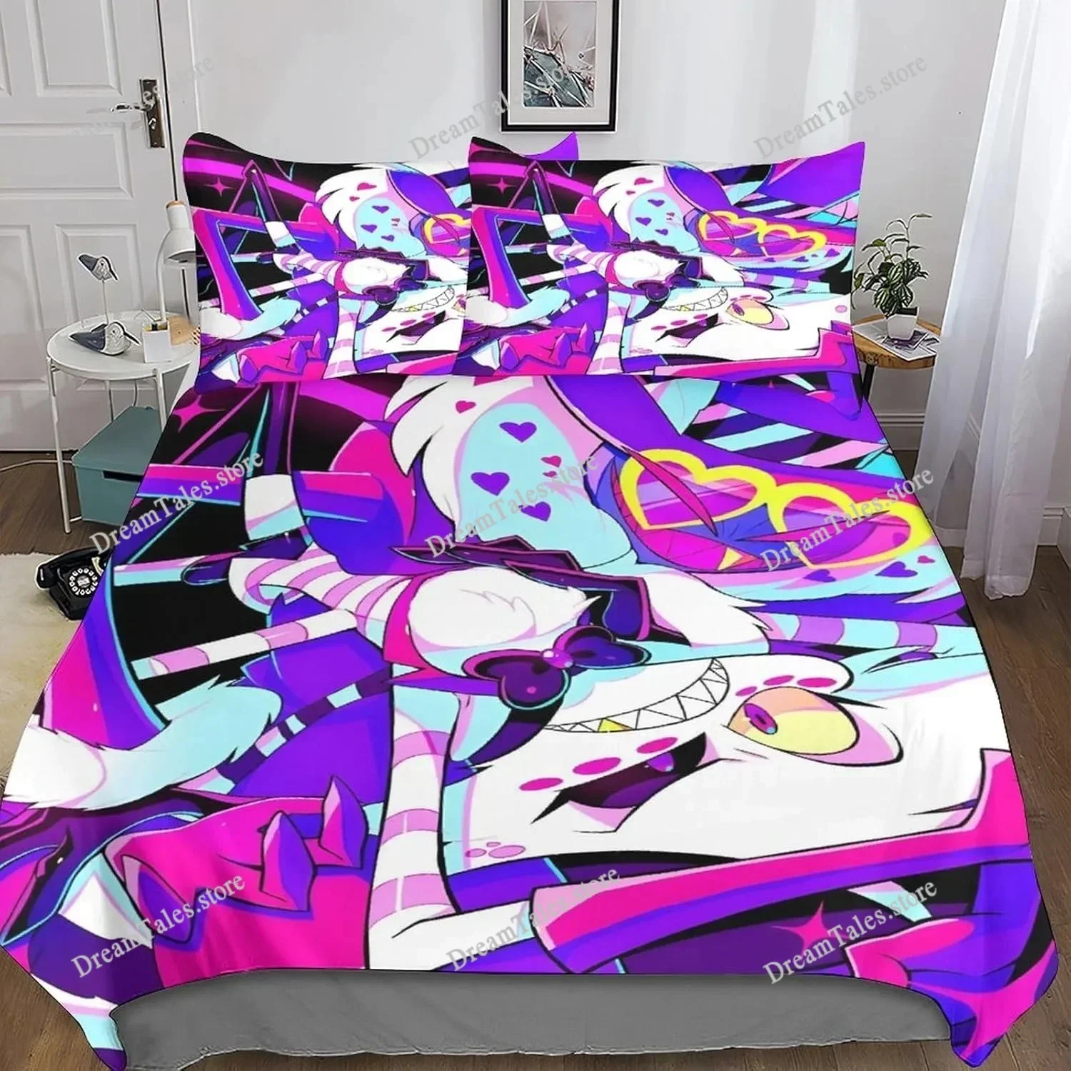 Game Hazbin Hotel Duvet Cover Pillowcase Bedding Set Adult Boy Girl Bedroom Decoration Charlie Single Double Large Size029
Game Hazbin Hotel Duvet Cover Pillowcase Bedding Set Adult Boy Girl Bedroom Decoration Charlie Single Double Large Size029