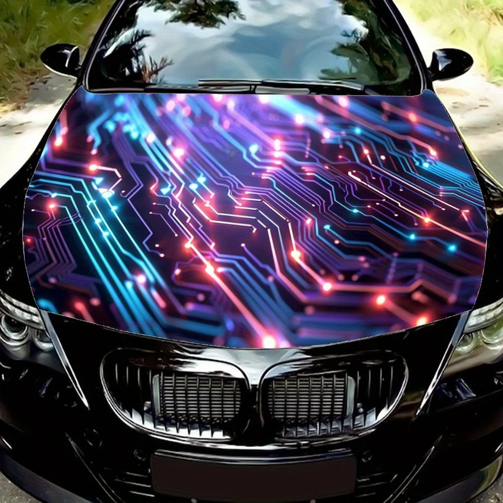 High - Tech Circuit Board Print Car Hood Wrap Color Vinyl Sticker Truck Graphic Bonnet Auto Accessories Decoration Decal Gift
High - Tech Circuit Board Print Car Hood Wrap Color Vinyl Sticker Truck Graphic Bonnet Auto Accessories Decoration Decal Gift