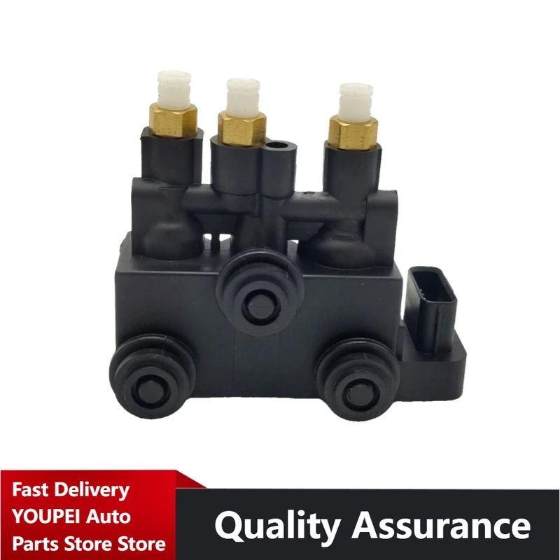 Air Suspension Solenoid Valve Block for Land Rover Defender L663, Discovery L462, Range Rover L405/Sport L494, P/N: LR070245
Air Suspension Solenoid Valve Block for Land Rover Defender L663, Discovery L462, Range Rover L405/Sport L494, P/N: LR070245