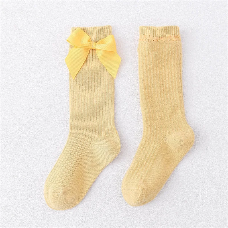 New Winter Autumn Baby Girls Knee High Socks Cotton Soft Kids Dance Sock Toddler Solid Color Bow Princess Socken For 0-8Years
New Winter Autumn Baby Girls Knee High Socks Cotton Soft Kids Dance Sock Toddler Solid Color Bow Princess Socken For 0-8Years