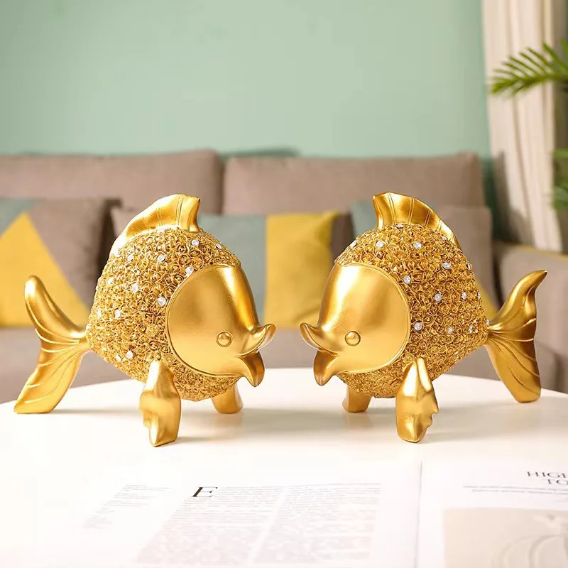 Fish Decorative Ornaments, Gold Statues, Desk Accessories, Living Room Decorations, Sculptures, Indoor Office Gifts
Fish Decorative Ornaments, Gold Statues, Desk Accessories, Living Room Decorations, Sculptures, Indoor Office Gifts