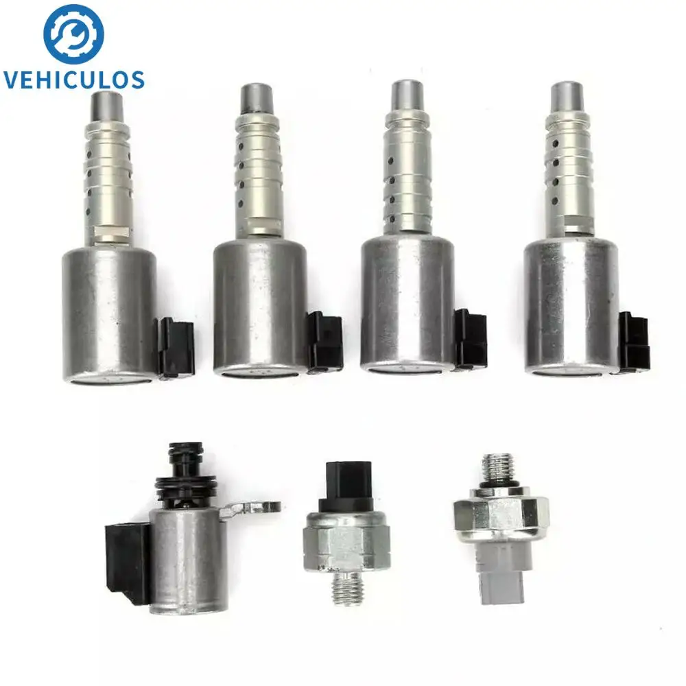 7 шт. RE0F10D JF016E JF017E CVT8 комплект соленоидов коробки передач с датчиком давления подходит для NISSAN TEANA 2012-14 L4 2.0L 2.5L V6 2.5L
7 шт. RE0F10D JF016E JF017E CVT8 комплект соленоидов коробки передач с датчиком давления подходит для NISSAN TEANA 2012-14 L4 2.0L 2.5L V6 2.5L