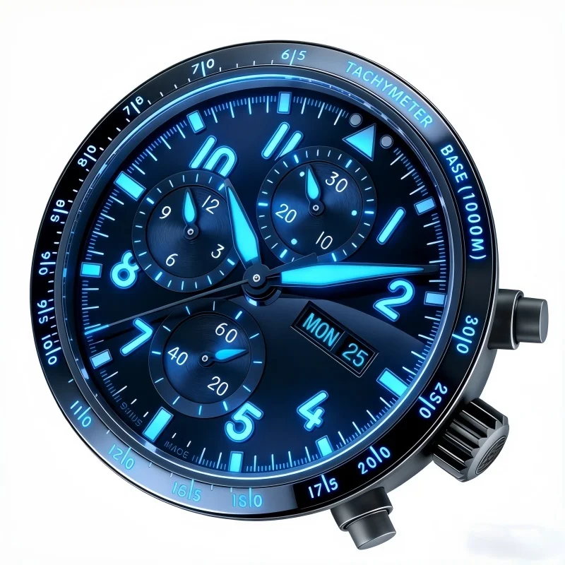 Blue Luminous Hour Hand Suitable ForThe Swiss 7750 Movement 6 Pieces Parts For Repairing The Men's Watch Dial
Blue Luminous Hour Hand Suitable ForThe Swiss 7750 Movement 6 Pieces Parts For Repairing The Men's Watch Dial
