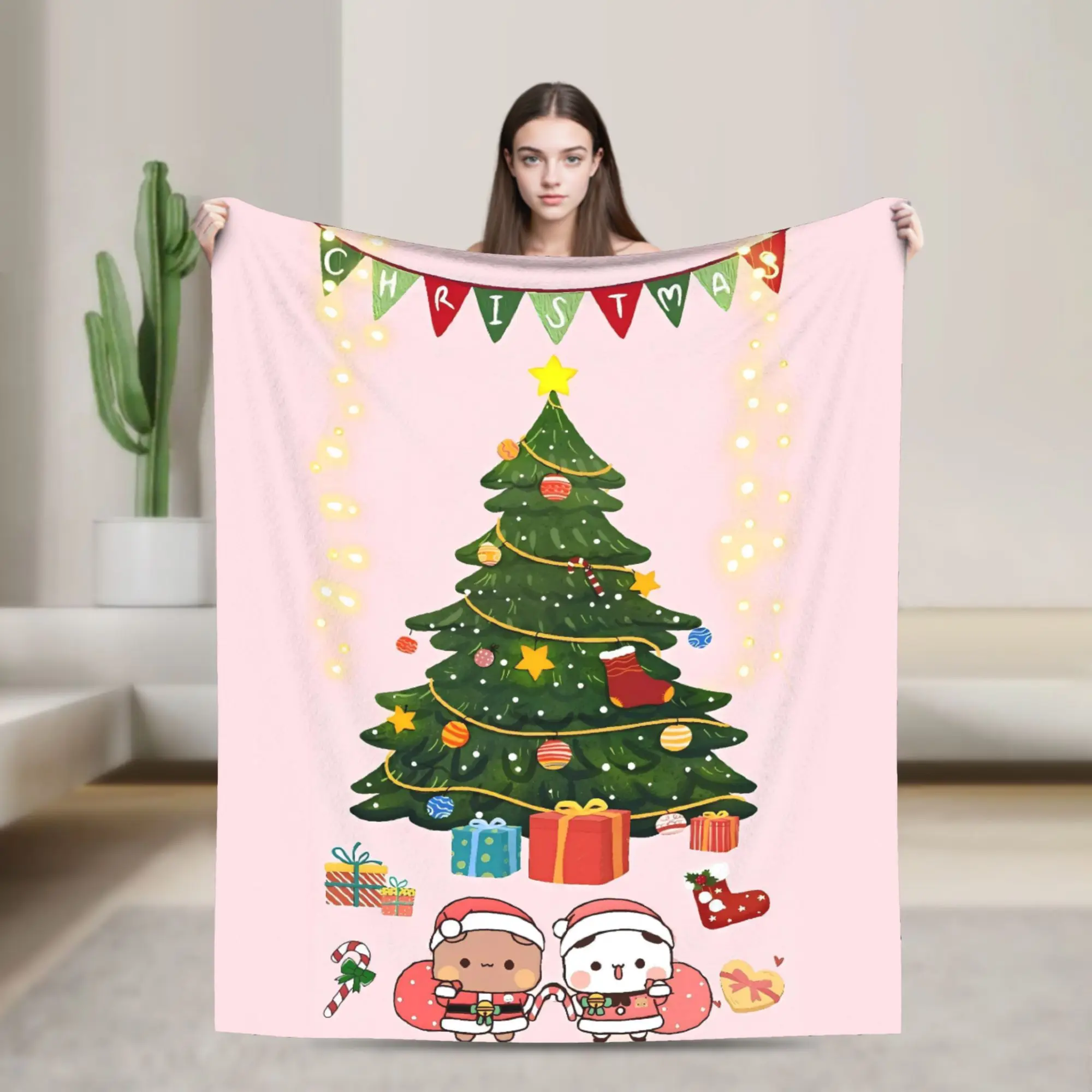 Cute Dudu Christmas Blanket Quality Warm Soft Throw Blanket Winter Camping Outdoor Fluffy Bedspread
Cute Dudu Christmas Blanket Quality Warm Soft Throw Blanket Winter Camping Outdoor Fluffy Bedspread