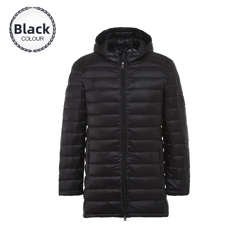Ультралегкая мужская пуховая куртка 2023 года, новая модель с капюшоном, средней длины, тонкая, зимняя одежда, суперлегкая верхняя одежда
Ультралегкая мужская пуховая куртка 2023 года, новая модель с капюшоном, средней длины, тонкая, зимняя одежда, суперлегкая верхняя одежда