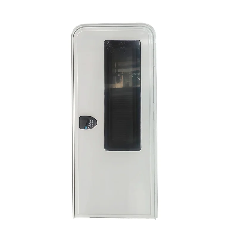 Remote Control Type 620*1575mm RV Entry Door with Double Layer Acrylic Glass Fixed Door Window with Sun Blind for Trailer
Remote Control Type 620*1575mm RV Entry Door with Double Layer Acrylic Glass Fixed Door Window with Sun Blind for Trailer