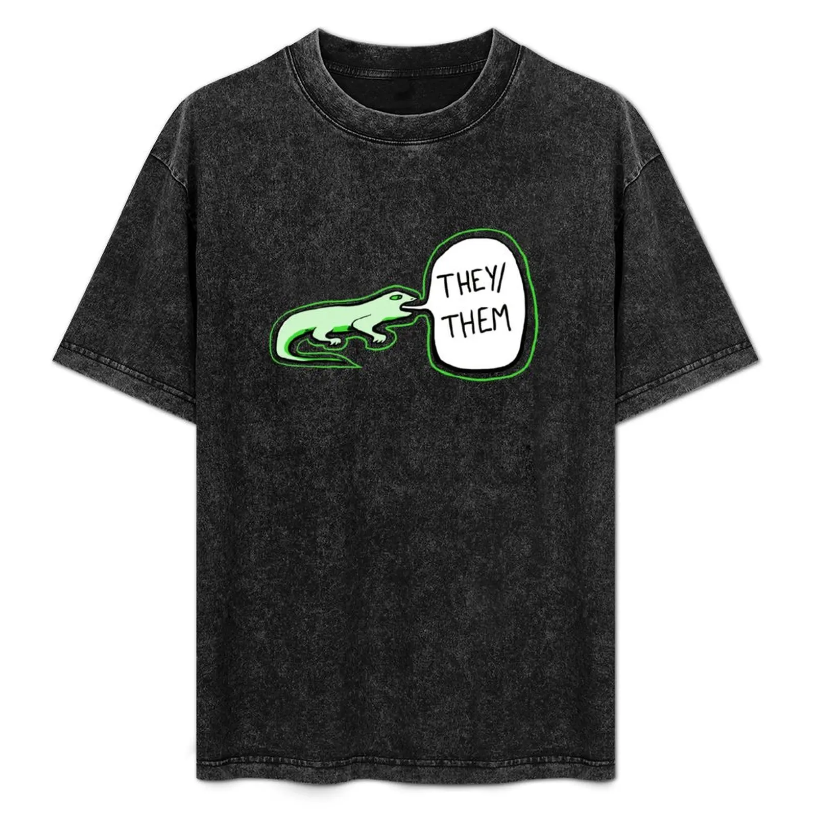 The They/Them Lizard T-Shirt plus sizes for a boy man clothes heavy weight t shirts for men
The They/Them Lizard T-Shirt plus sizes for a boy man clothes heavy weight t shirts for men