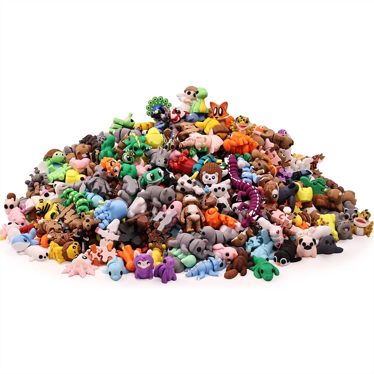 35 PCS Mystery Animal Figurines, Articulated 3D Printed Fidget Toys, Party Favors Classroom Rewards Gift Exchanges for Kids
35 PCS Mystery Animal Figurines, Articulated 3D Printed Fidget Toys, Party Favors Classroom Rewards Gift Exchanges for Kids