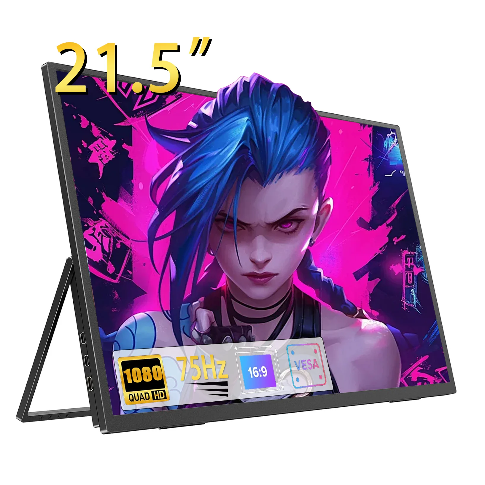 AHXJKA 21,5-дюймовый портативный монитор 75 Гц 1080P с HDMI USB IPS Второй монитор Внешний для ПК Ноутбук Mac Switch Xbox ps4/5 S1 Таблица
AHXJKA 21,5-дюймовый портативный монитор 75 Гц 1080P с HDMI USB IPS Второй монитор Внешний для ПК Ноутбук Mac Switch Xbox ps4/5 S1 Таблица
