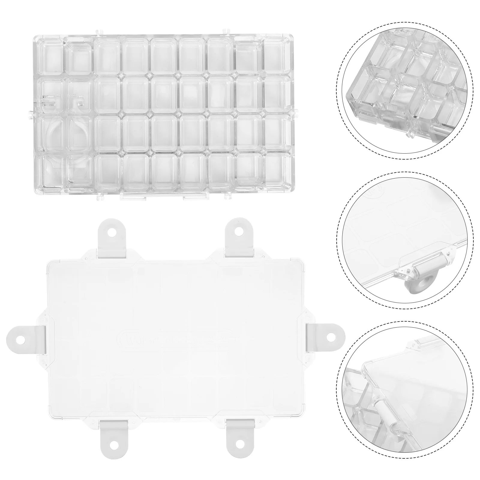 Portable 12 Grids Moisturizing Pigment Box Empty Watercolor Palette Case Paint Mixing Container For Art Studio Outdoor Travel
Portable 12 Grids Moisturizing Pigment Box Empty Watercolor Palette Case Paint Mixing Container For Art Studio Outdoor Travel