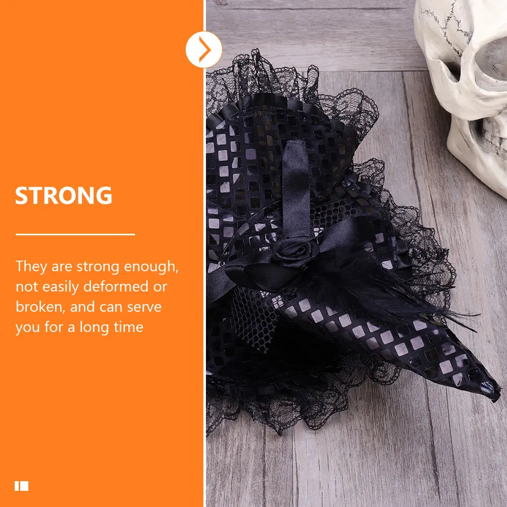 9pcs Witch Hat Headbands Halloween Headdress Hair Hoops Party Supplies Women Black Decorations Accessories Lightweight
9pcs Witch Hat Headbands Halloween Headdress Hair Hoops Party Supplies Women Black Decorations Accessories Lightweight
