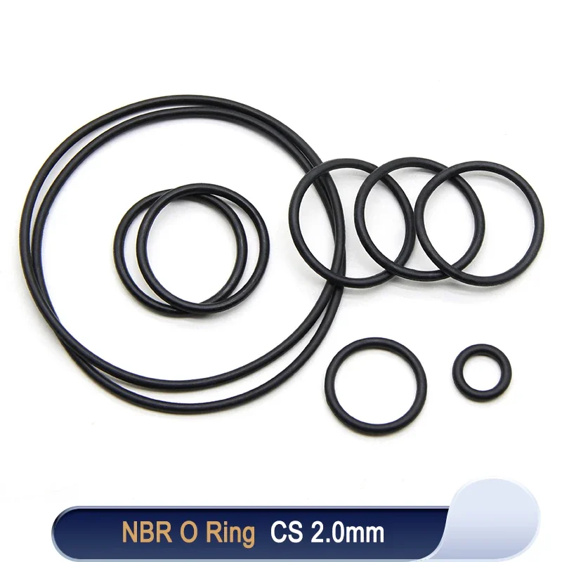 10/50pcs NBR O Ring Nitrile Rubber Gasket Thickness CS 2mm OD 5~150mm Black Round O Type Corrosion Oil Resist Sealing Washer
10/50pcs NBR O Ring Nitrile Rubber Gasket Thickness CS 2mm OD 5~150mm Black Round O Type Corrosion Oil Resist Sealing Washer
