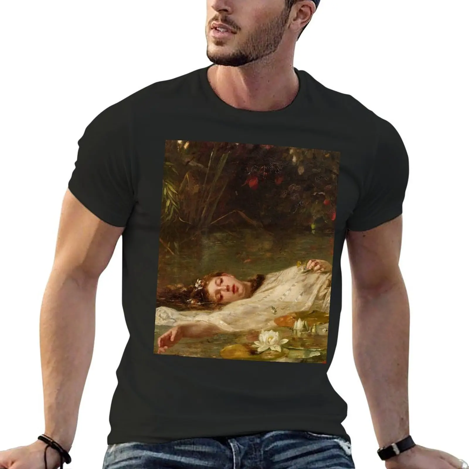 Ophelia, Friedrich Wilhelm Theodor Heyser T-Shirt vintage anime shirt anime clothes plus size tops Men's t-shirts
Ophelia, Friedrich Wilhelm Theodor Heyser T-Shirt vintage anime shirt anime clothes plus size tops Men's t-shirts