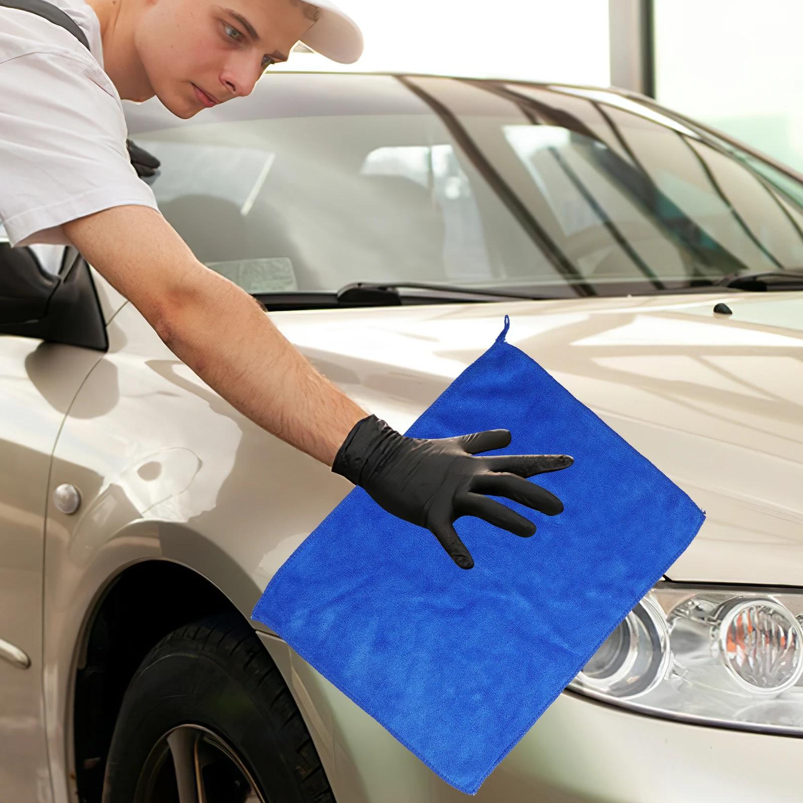 6pcs Microfiber Cleaning Cloths Ultra-Soft Towels For Car Washing Household Dusting Wipe Kitchen Dish Reusable Washcloths
6pcs Microfiber Cleaning Cloths Ultra-Soft Towels For Car Washing Household Dusting Wipe Kitchen Dish Reusable Washcloths