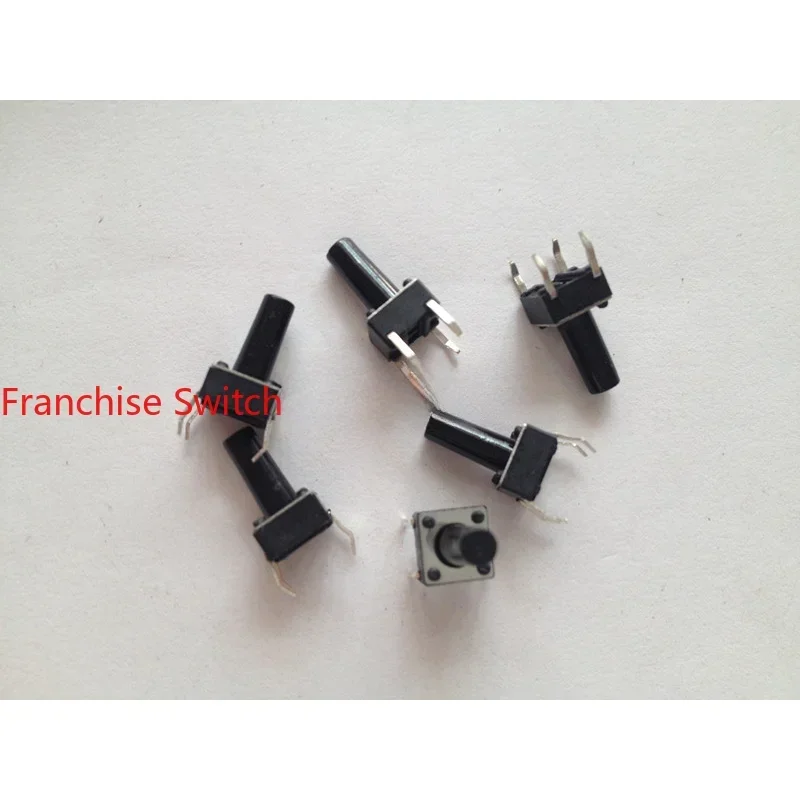 10PCS Key Switch 6*6*11.5mm Tact Vertical 4 Feet Copper Pin Micro Motion 6X6X11.5MM
10PCS Key Switch 6*6*11.5mm Tact Vertical 4 Feet Copper Pin Micro Motion 6X6X11.5MM