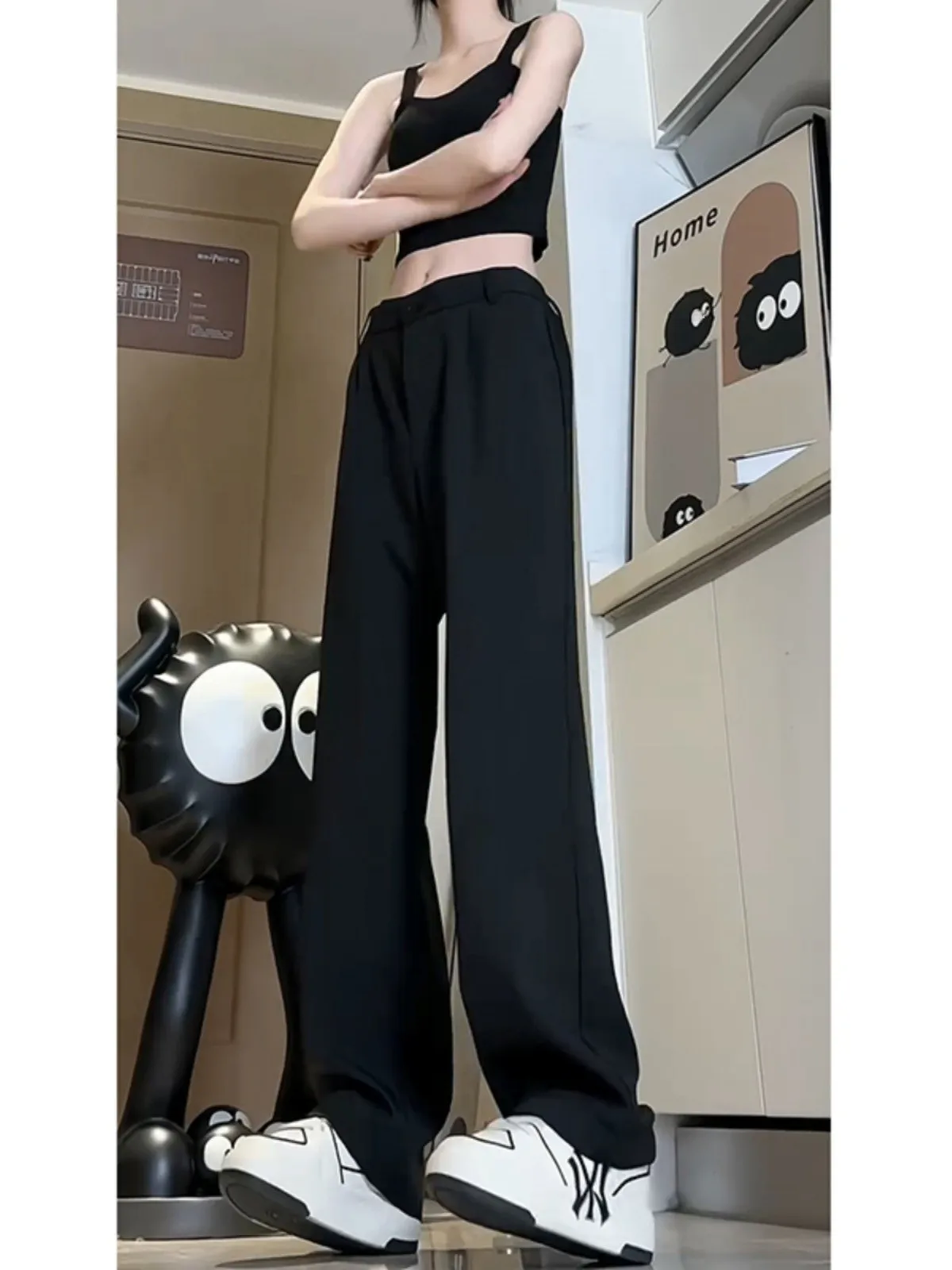 Naples Men's Slim Fit Ice Silk Suit Pants High Waist Thin Summer Casual Trousers Straight Leg Breathable Polyester Fiber
Naples Men's Slim Fit Ice Silk Suit Pants High Waist Thin Summer Casual Trousers Straight Leg Breathable Polyester Fiber