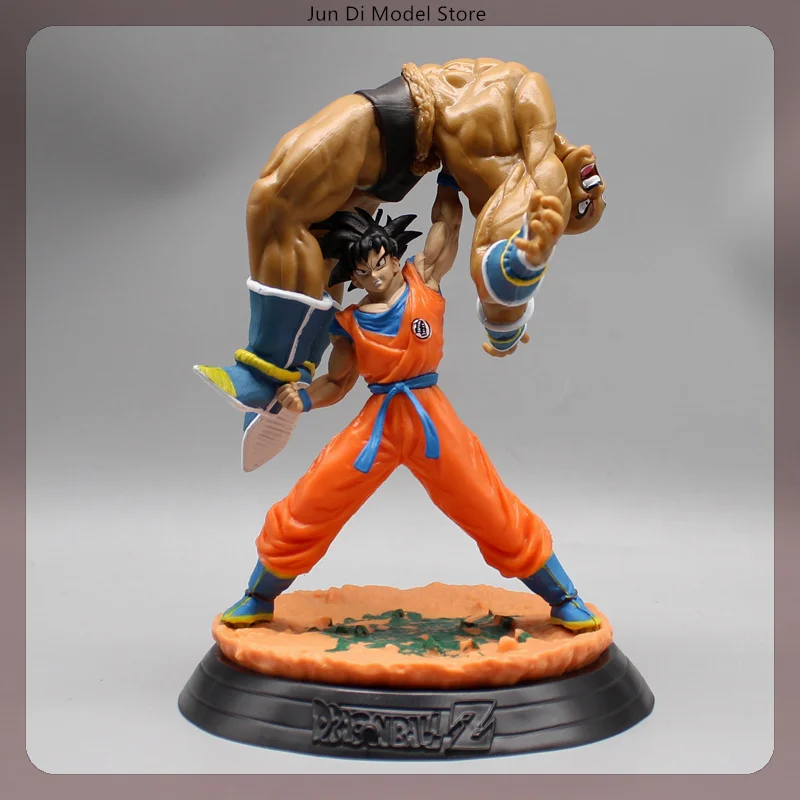19.5cm Dragon Ball Goku One Handed Nappa Anime Scene Figure Model Gk Statue Boys Collection Desktop Decoration Ornament Toy Gift
19.5cm Dragon Ball Goku One Handed Nappa Anime Scene Figure Model Gk Statue Boys Collection Desktop Decoration Ornament Toy Gift