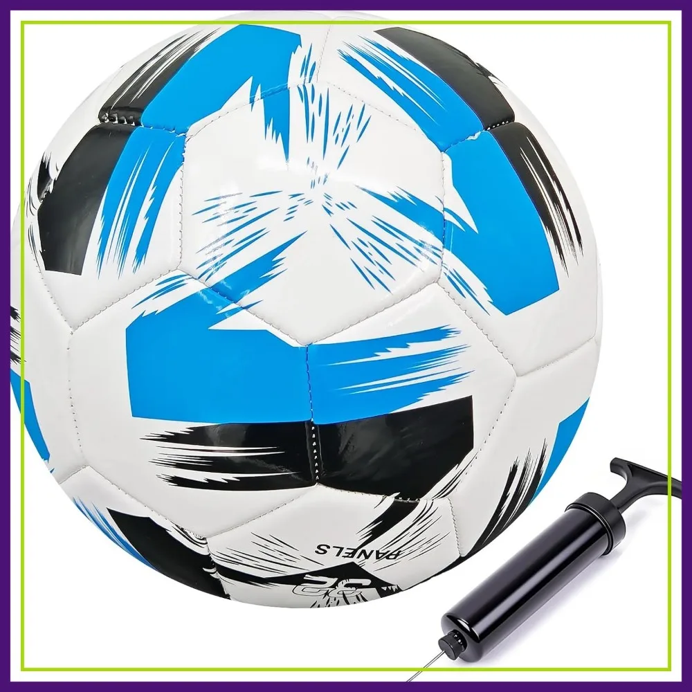 Soccer Ball Size 3 4 5 Soft Leather Anti Explosion Training with Pump Needle
Soccer Ball Size 3 4 5 Soft Leather Anti Explosion Training with Pump Needle
