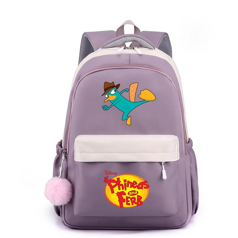 Disney Phineas And Ferb Popular Kids Teenager School Bags High Capacity Fashion Student Backpack Girl Travel Knapsack Mochila
Disney Phineas And Ferb Popular Kids Teenager School Bags High Capacity Fashion Student Backpack Girl Travel Knapsack Mochila