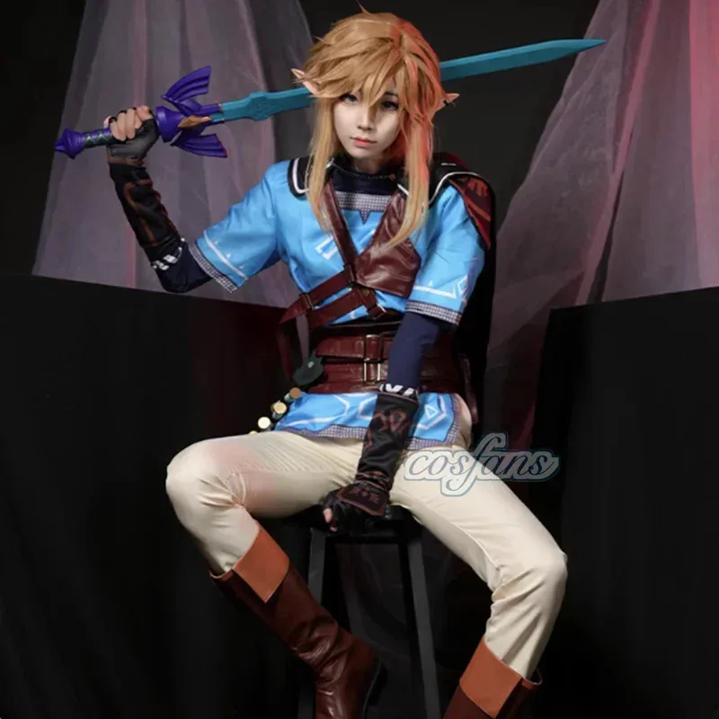 Link Cosplay suits Breath of the Wild Cosplay Costume Shirt Cloak Accessories Sets Adult Kids Zelda Outfit For Carnival Party
Link Cosplay suits Breath of the Wild Cosplay Costume Shirt Cloak Accessories Sets Adult Kids Zelda Outfit For Carnival Party