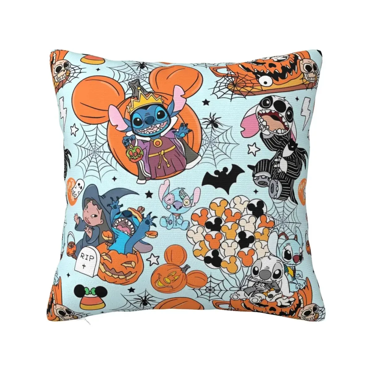 Halloween Kawaii Stitch Pillow Case Cushion Cover Soft Pillow Cover Cute Funny Pillowcases For Sofa Home Decorative
Halloween Kawaii Stitch Pillow Case Cushion Cover Soft Pillow Cover Cute Funny Pillowcases For Sofa Home Decorative
