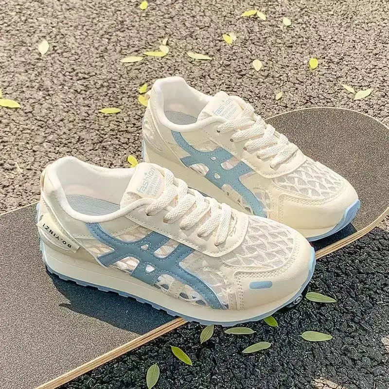 Women's White Mesh Running Shoes, Versatile Casual Sneakers, 2026 New Summer Hollow Breathable Walking Trainers
Women's White Mesh Running Shoes, Versatile Casual Sneakers, 2026 New Summer Hollow Breathable Walking Trainers