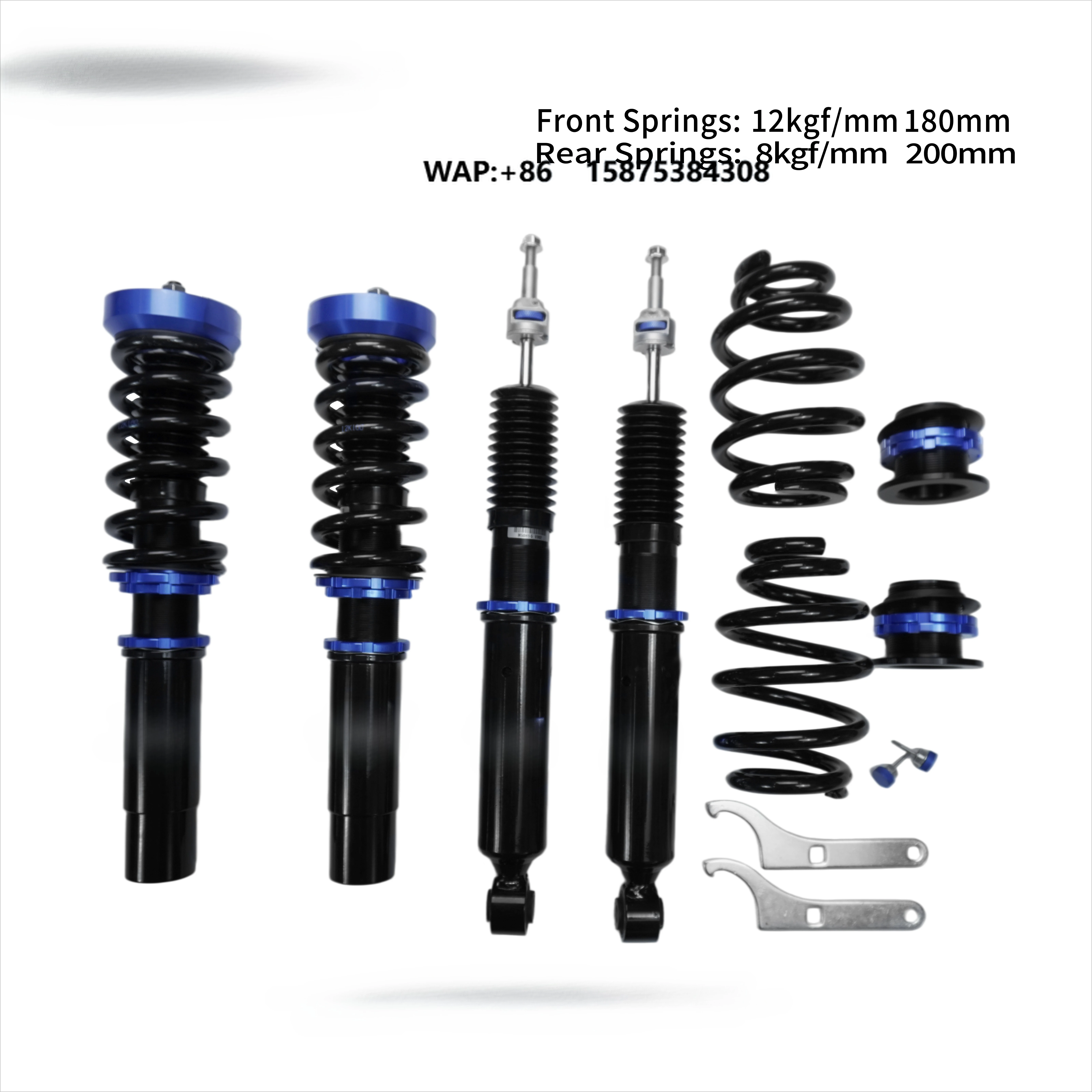 GFRC High-Performance Monotube Coilover Suspension for 2012-2018 A6L(C7) Damping/Height Adjustable Shock Absorber
GFRC High-Performance Monotube Coilover Suspension for 2012-2018 A6L(C7) Damping/Height Adjustable Shock Absorber