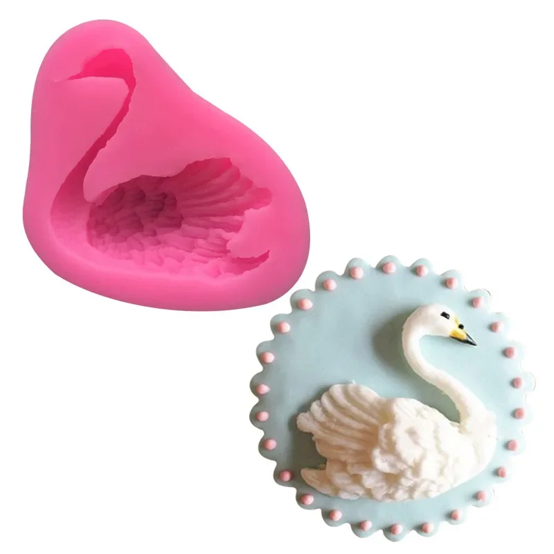 Cute Swan Fondant Cake Molds Baking Decoration Cake Tool Cake Topper Mould Sugar Craft Mold Gumpaste Mold Handmade
Cute Swan Fondant Cake Molds Baking Decoration Cake Tool Cake Topper Mould Sugar Craft Mold Gumpaste Mold Handmade