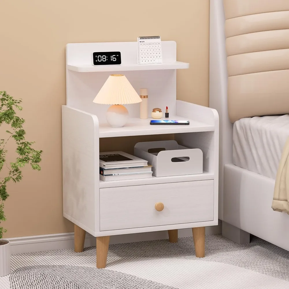 Hot Sale Night Stand, Wood Bedside Tables with Drawers, Mid Century Modern Side Table with Open Storage Shelf,Boho End Tables
Hot Sale Night Stand, Wood Bedside Tables with Drawers, Mid Century Modern Side Table with Open Storage Shelf,Boho End Tables