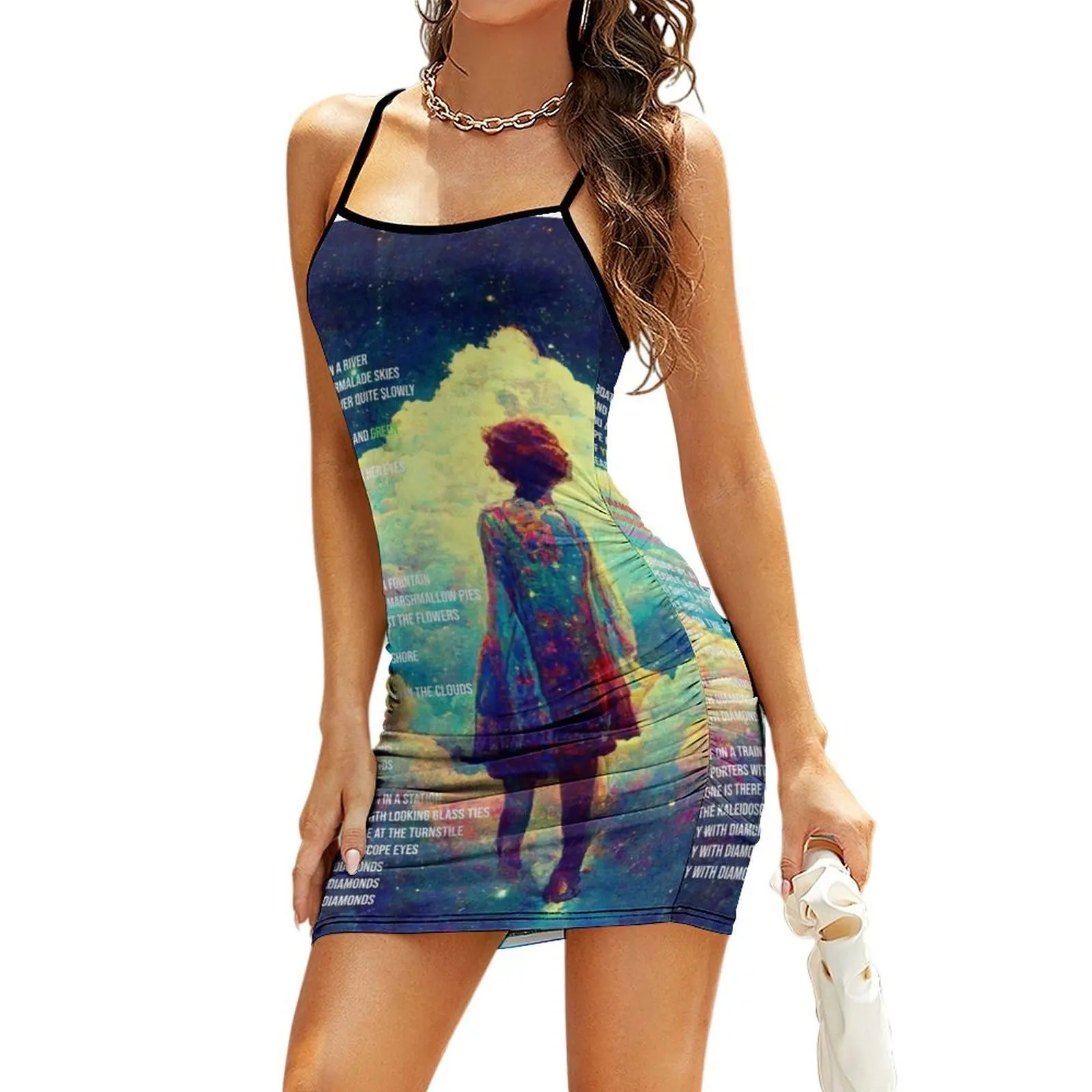 Lucy in the sky with diamaonds Sling Dress summer dresses for women 2025 ceremony dresses Clothing
Lucy in the sky with diamaonds Sling Dress summer dresses for women 2025 ceremony dresses Clothing