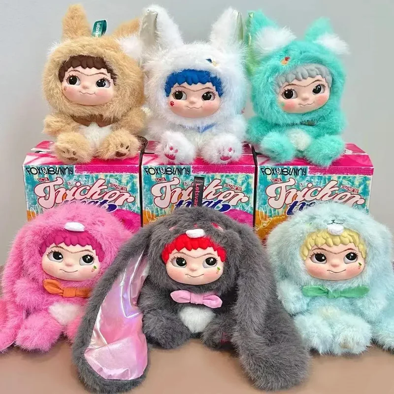 2025 New Wakuku Blind Box Fox & Bunny Trick Or Treat Pendant Doll Cute Kids Toy Girl Birthday Gift Mystery Box Figure Ornament
2025 New Wakuku Blind Box Fox & Bunny Trick Or Treat Pendant Doll Cute Kids Toy Girl Birthday Gift Mystery Box Figure Ornament