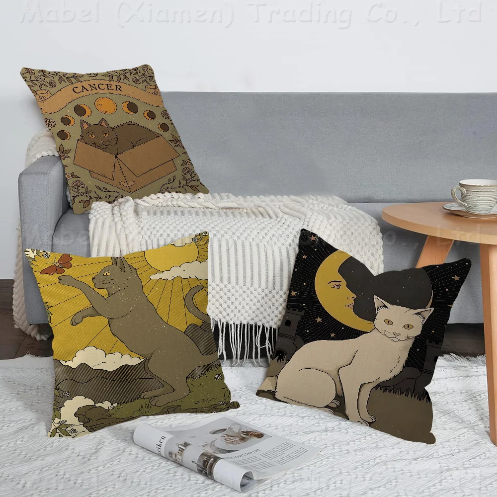 Cat Tarot Cute Sun Moon Pillow Anime Pillow Sofa Bed Head Pillow Cover Cushion Cover 45x45 Cm Fashion
Cat Tarot Cute Sun Moon Pillow Anime Pillow Sofa Bed Head Pillow Cover Cushion Cover 45x45 Cm Fashion