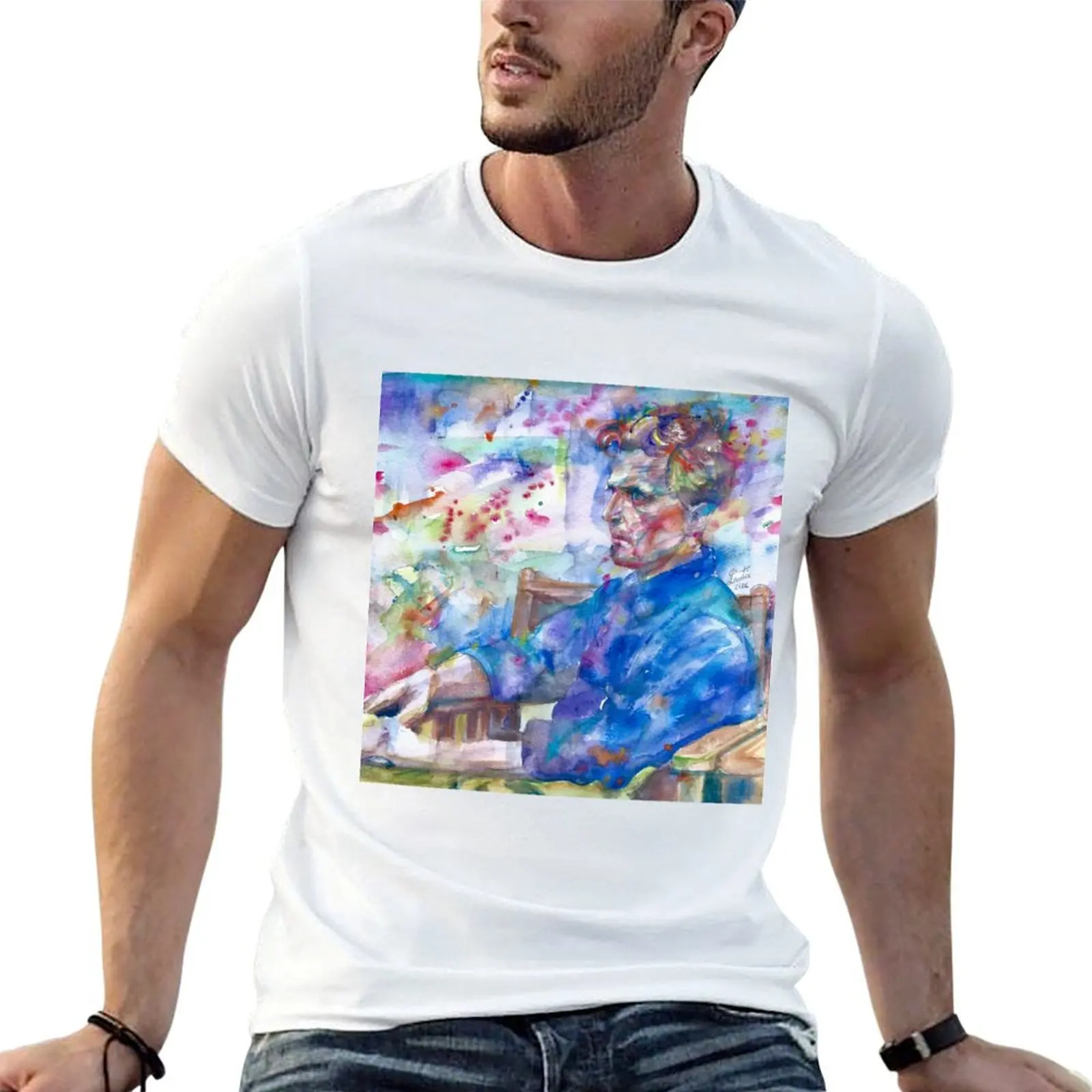 LUDWIG WITTGENSTEIN watercolor portrait .10 T-Shirt t shirt man luxury man t shirt designer t shirts cotton 100% T-shirt
LUDWIG WITTGENSTEIN watercolor portrait .10 T-Shirt t shirt man luxury man t shirt designer t shirts cotton 100% T-shirt