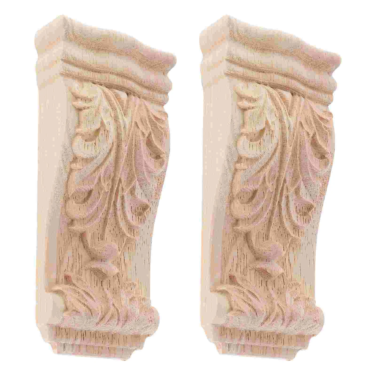 2pcs Wood Carved Corbels For Doorway European Style Corner Appliques Wood Carving Decals For Cabinet
2pcs Wood Carved Corbels For Doorway European Style Corner Appliques Wood Carving Decals For Cabinet