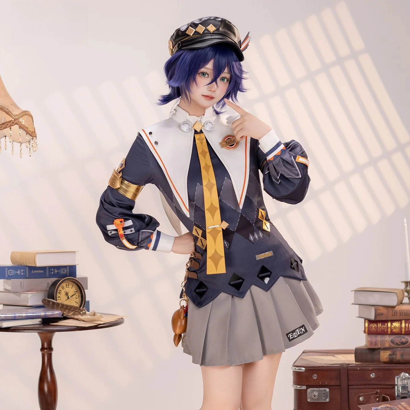 KKCos ZZZ Belle Zenless Zone Zero Polar Star's Clarity Cosplay Costume Women Dress Game Anime Outfit Halloween Party
KKCos ZZZ Belle Zenless Zone Zero Polar Star's Clarity Cosplay Costume Women Dress Game Anime Outfit Halloween Party