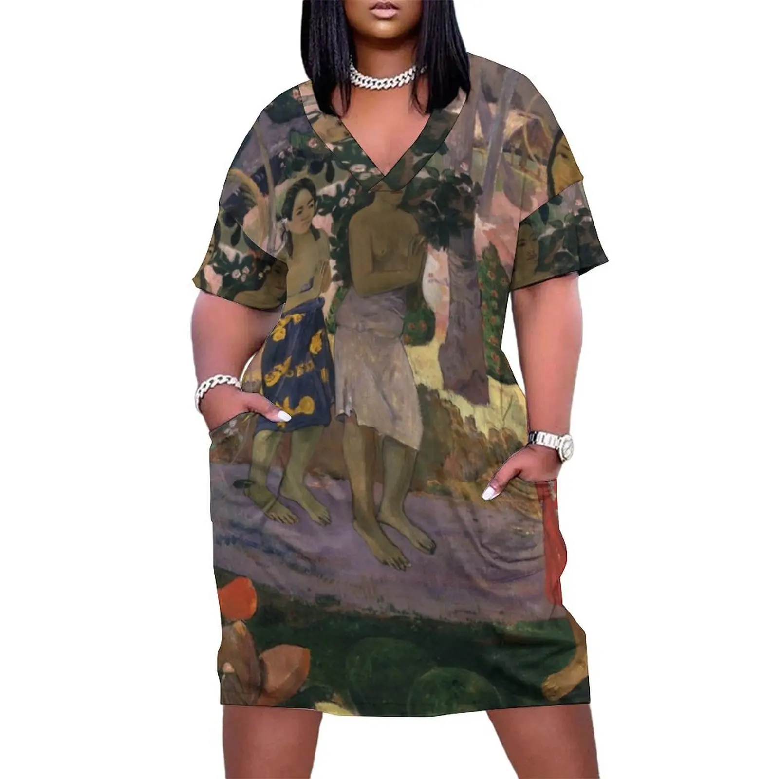 Paul Gauguin - Ia Orana Maria (Hail Mary) Loose Pocket Dress Party dresses for women dresses for special events
Paul Gauguin - Ia Orana Maria (Hail Mary) Loose Pocket Dress Party dresses for women dresses for special events