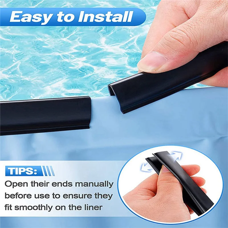 38Pcs Coping Strips For Above Ground Pool Liners,Swimming Pools Liner Clip Replacement Spare Parts Patch Kit For 24Ft Round Pool
38Pcs Coping Strips For Above Ground Pool Liners,Swimming Pools Liner Clip Replacement Spare Parts Patch Kit For 24Ft Round Pool