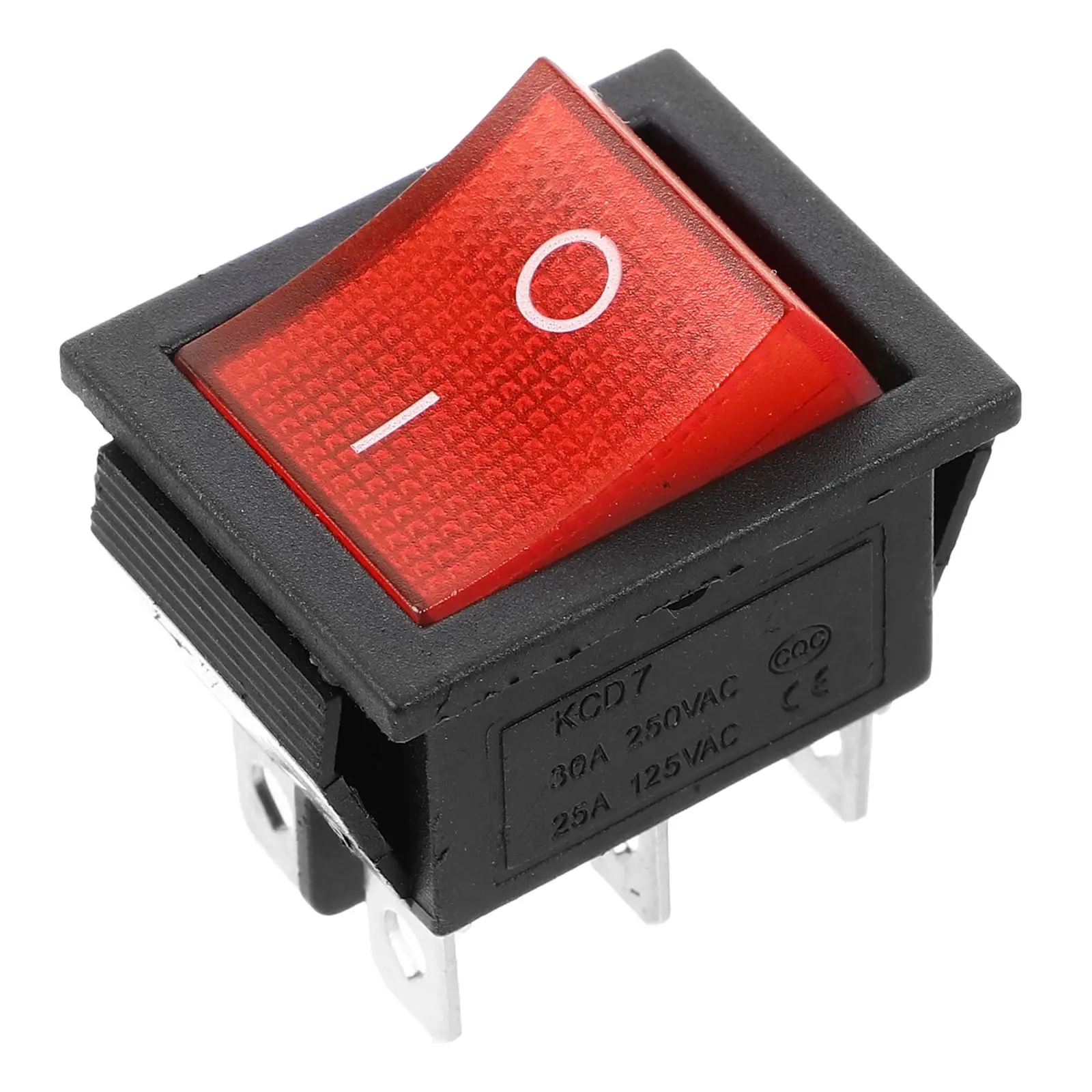 Rocker Switch 6-Pin Heavy Duty Marine Toggle LED Boat Rocker Switch Panel Car RV Control Water Heater Power Button
Rocker Switch 6-Pin Heavy Duty Marine Toggle LED Boat Rocker Switch Panel Car RV Control Water Heater Power Button