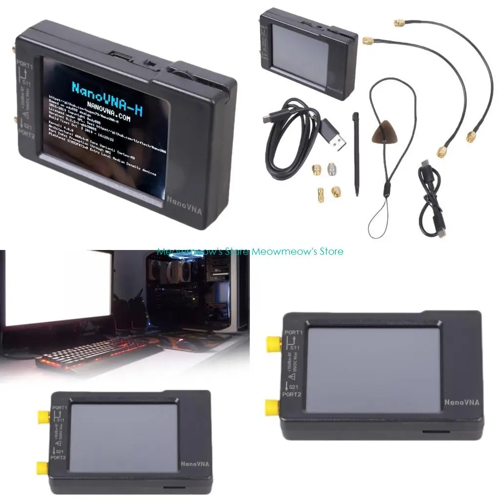 W91A Upgraded NanoVNA Vector Latest 10KHz~1.5GHz HF VHF UHF 2.8" LCD
W91A Upgraded NanoVNA Vector Latest 10KHz~1.5GHz HF VHF UHF 2.8" LCD