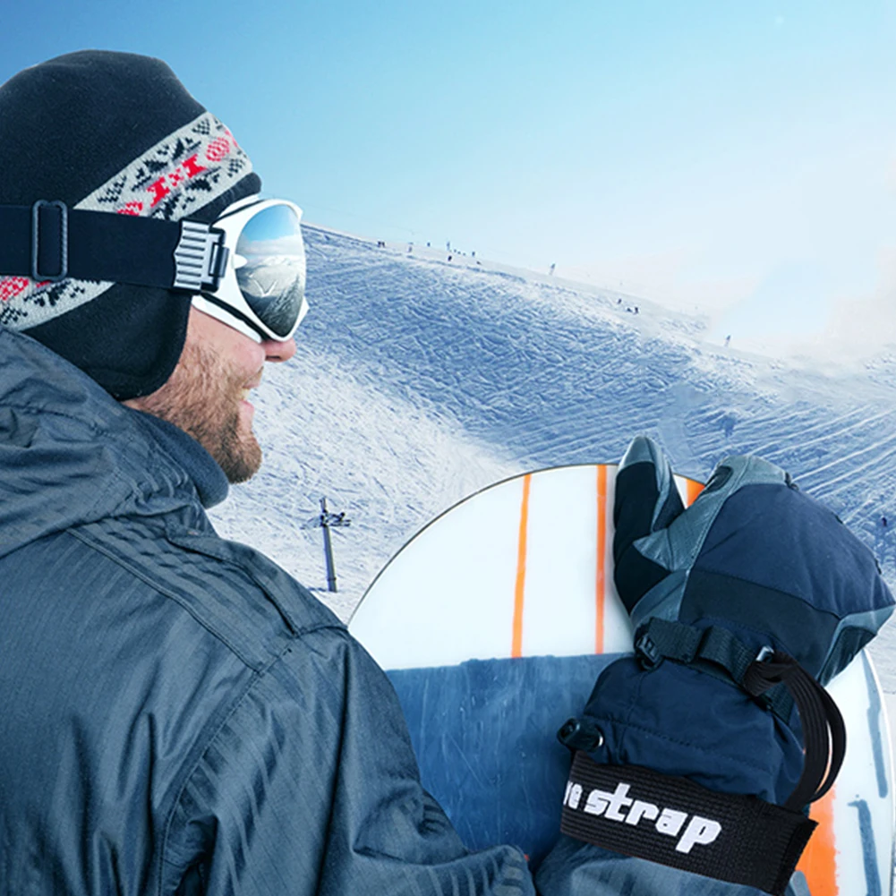 4 Pcs Snowboard Glove Strap Anti-Lost Glove Wrist Strap Elastic Sport Glove Strap for Camping Skiing Outdoor Activities
4 Pcs Snowboard Glove Strap Anti-Lost Glove Wrist Strap Elastic Sport Glove Strap for Camping Skiing Outdoor Activities