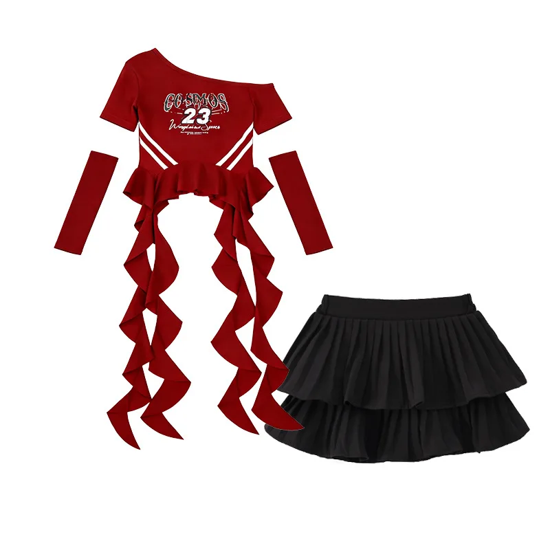 New Hip Hop Street Dance Costume for Girls Cool Modern Jazz Dance Wear Group Concert Ballroom Practice Clothes Festival Outfits
New Hip Hop Street Dance Costume for Girls Cool Modern Jazz Dance Wear Group Concert Ballroom Practice Clothes Festival Outfits
