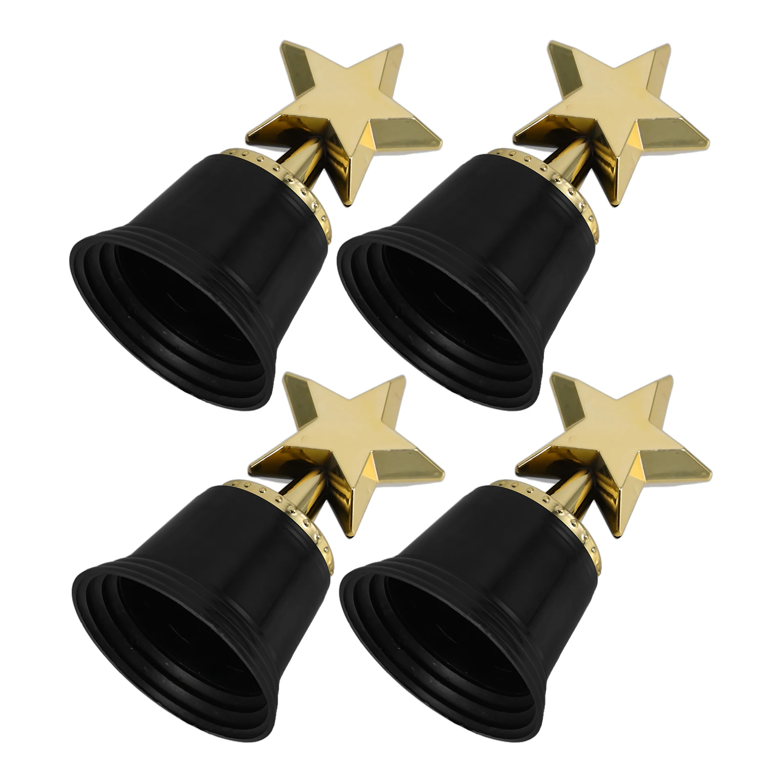 4 PCS Five-pointed Star Trophy Events Awards Props Achievement Prize Medals Plastic Kids Child Competition
4 PCS Five-pointed Star Trophy Events Awards Props Achievement Prize Medals Plastic Kids Child Competition
