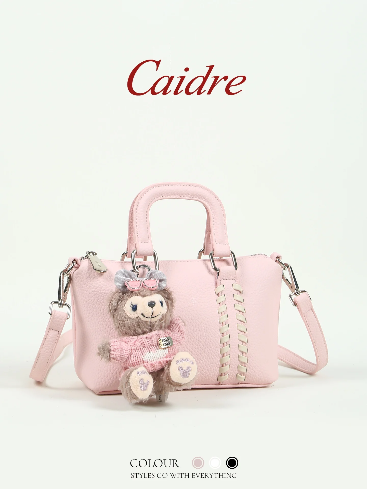 Caidre Luxury Small Batch Woven Boston Pillow Bag Women's Work Handbag Cute Single Shoulder Slant Cross Bag Rectangular Shape
Caidre Luxury Small Batch Woven Boston Pillow Bag Women's Work Handbag Cute Single Shoulder Slant Cross Bag Rectangular Shape