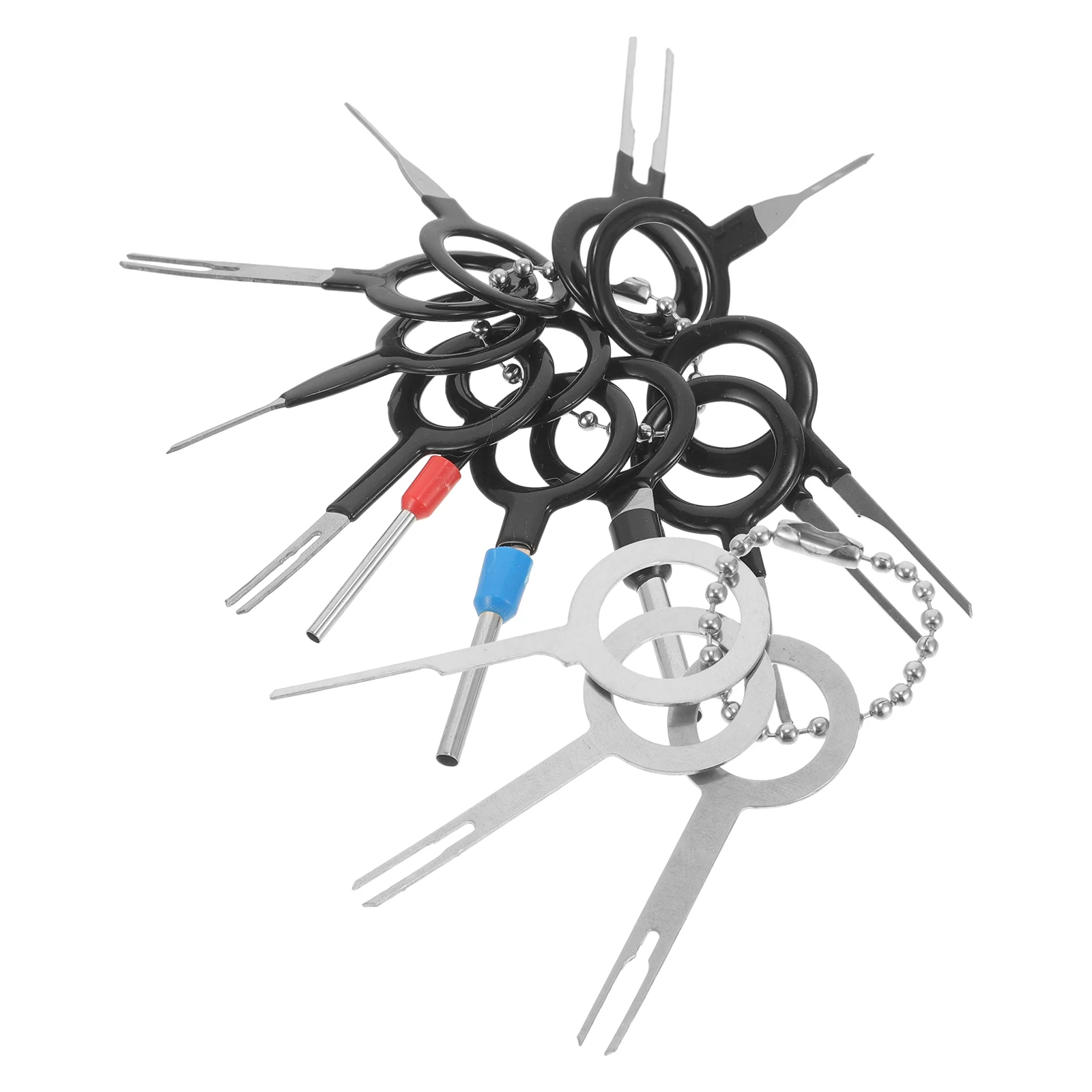 14pcs Terminal Removal Tool Set Electrical Pin Extractor Wire Connector Automotive Wiring Tools For Harness Terminal Removal
14pcs Terminal Removal Tool Set Electrical Pin Extractor Wire Connector Automotive Wiring Tools For Harness Terminal Removal