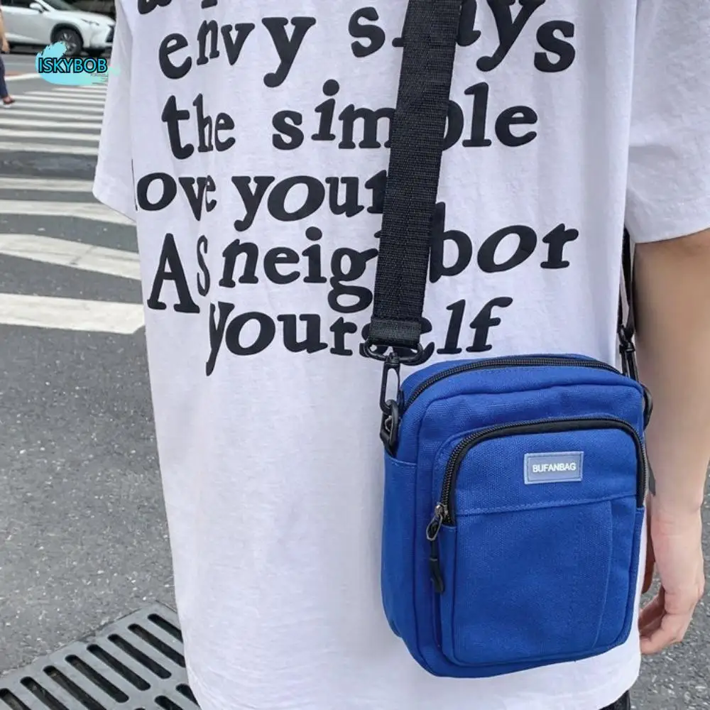 Nylon Men's Shoulder Bag Large Capacity Square Canvas Crossbody Bag Adjustable Shoulder Multifunctional Sports Phone Bag Outdoor
Nylon Men's Shoulder Bag Large Capacity Square Canvas Crossbody Bag Adjustable Shoulder Multifunctional Sports Phone Bag Outdoor