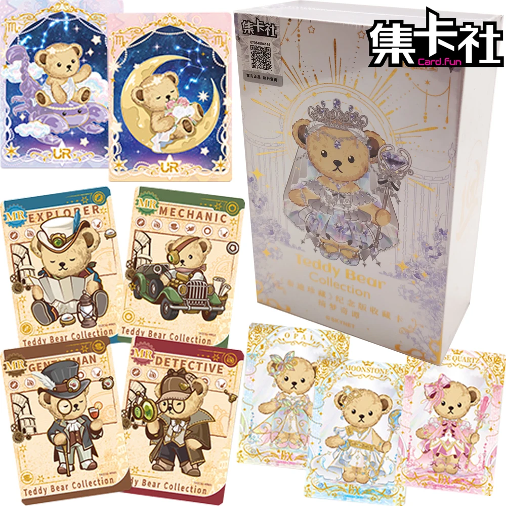 CARD.FUN оригинальные коллекционные карточки с плюшевым мишкой, милый персонаж, мультяшный исцеляющий фэнтезийный планета, карты для исследования, подарки для детей
CARD.FUN оригинальные коллекционные карточки с плюшевым мишкой, милый персонаж, мультяшный исцеляющий фэнтезийный планета, карты для исследования, подарки для детей