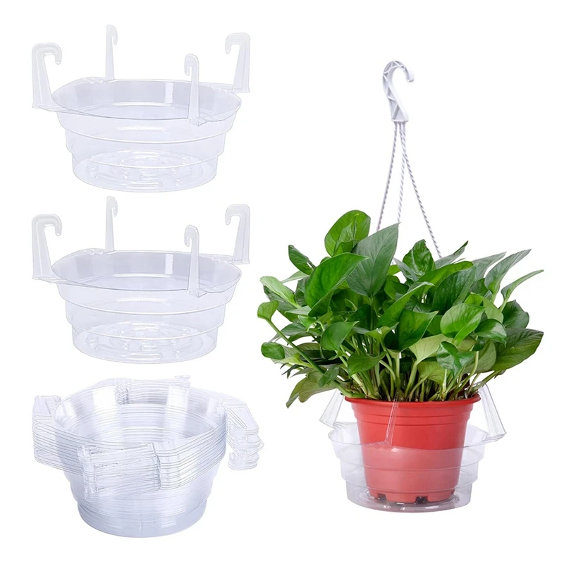 A82I-15 Pcs Hanging Plant Water Catcher-8 Inch Clear Plastics Plant Water Catcher Tray-Hanging Plant Saucers Drip Pans
A82I-15 Pcs Hanging Plant Water Catcher-8 Inch Clear Plastics Plant Water Catcher Tray-Hanging Plant Saucers Drip Pans
