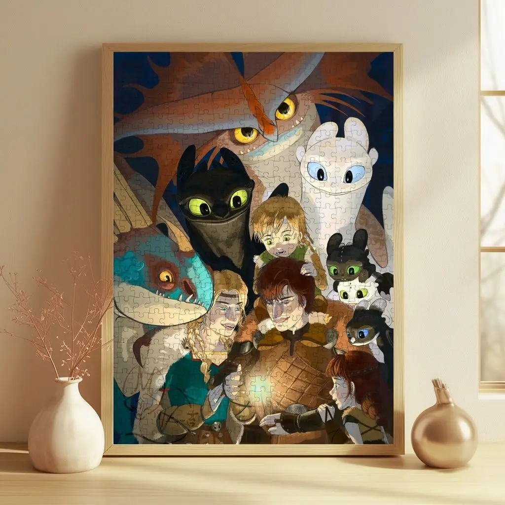 How To Train Your Dragon Toothless Wooden Jigsaw Puzzle Wall Art Decor Educational Stress Relief Movie Merch Gift for Teens Kids
How To Train Your Dragon Toothless Wooden Jigsaw Puzzle Wall Art Decor Educational Stress Relief Movie Merch Gift for Teens Kids