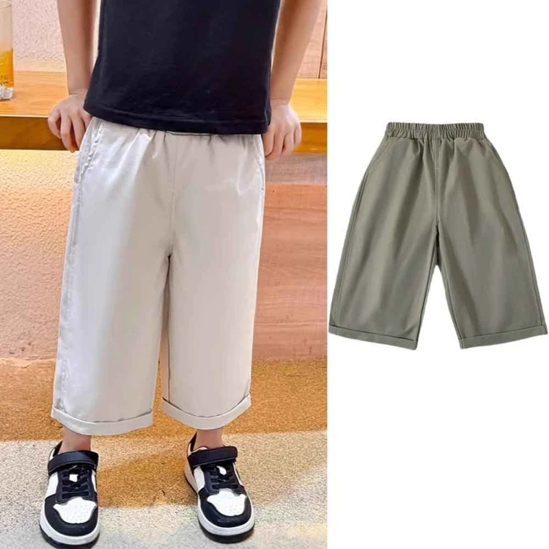 Formal Trousers for Baby Boys Kids Loose Pants Girls Fashion Pants Solid Costume 2025 Spring Children's Clothing Casual
Formal Trousers for Baby Boys Kids Loose Pants Girls Fashion Pants Solid Costume 2025 Spring Children's Clothing Casual